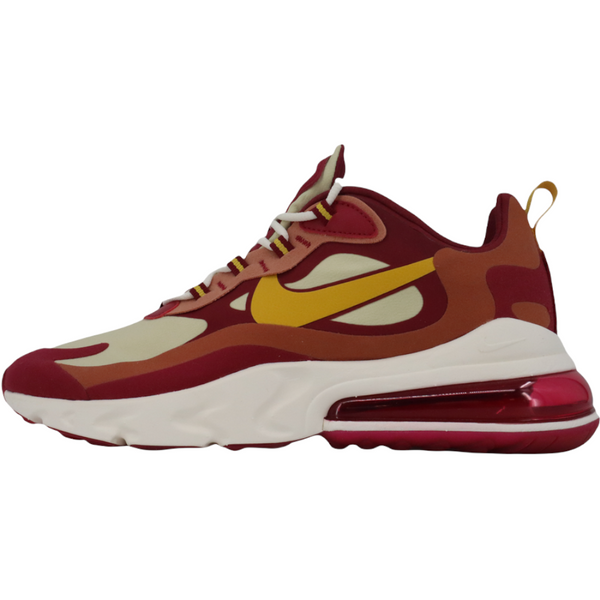 Nike Air Max 270 React Noble Red Team Gold