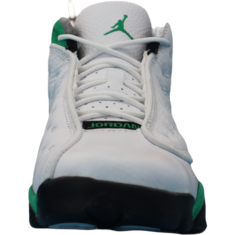 Jordan 13 Retro White Lucky Green Grade School