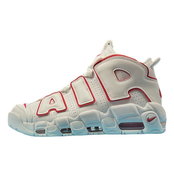 Nike Air More Uptempo Mens White Varsity Red Outline (2018/2021)