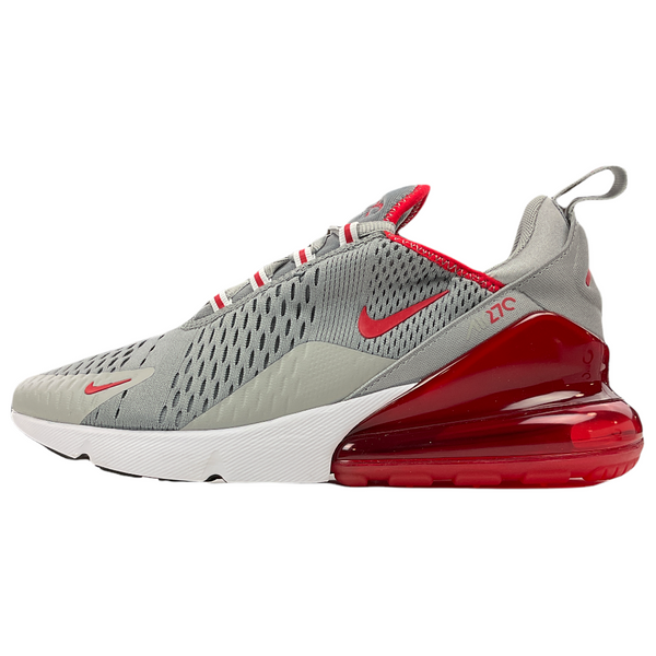 Nike Air Max 270 Particle Grey University Red