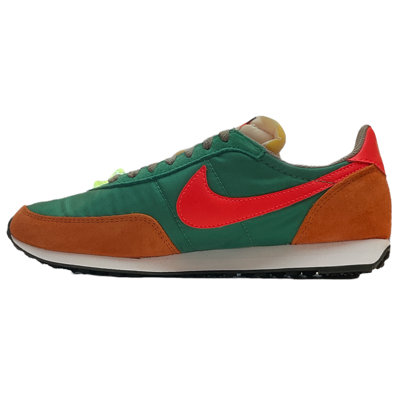 Nike Waffle Trainer 2 Mens Green Noise Bright Crimson