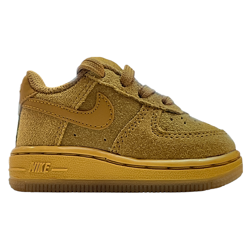 Nike Air Force 1 Low Mens Wheat/Wheat/Gum Light Brown