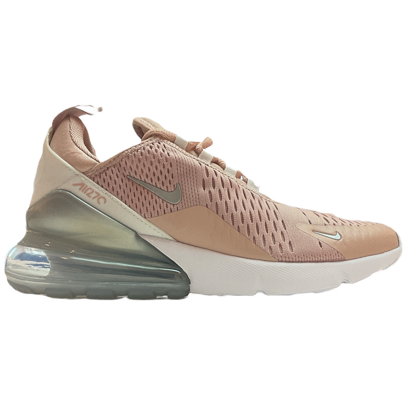 Nike Air Max 270 Women's Pink Oxford Metallic Silver