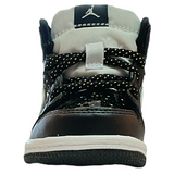 Nike Air Jordan 1 Mid SE Toddlers 'Black Glitter'