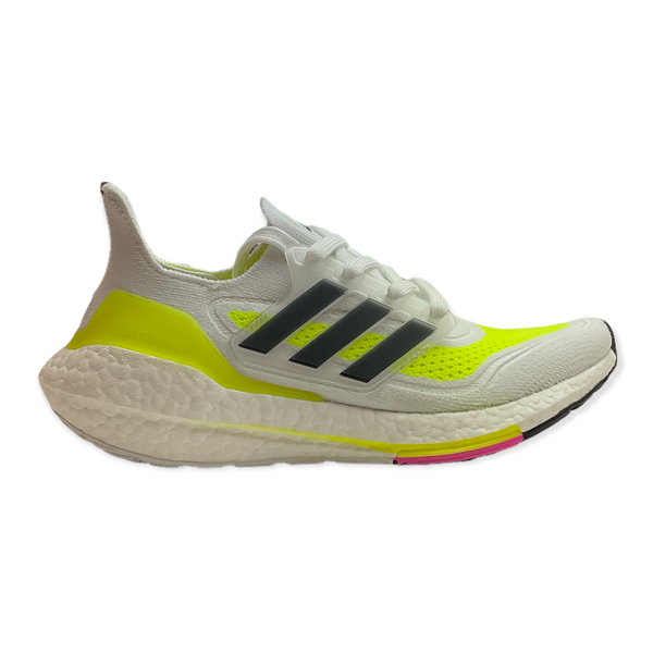 Adidas Ultraboost 21 White/ Black / Yellow